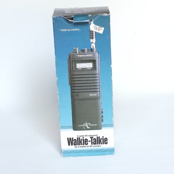 REALISTIC Walkie Talkie TRC-221 40 Channel Citizens Band Tranceiver BNIP - Picture 2 of 15